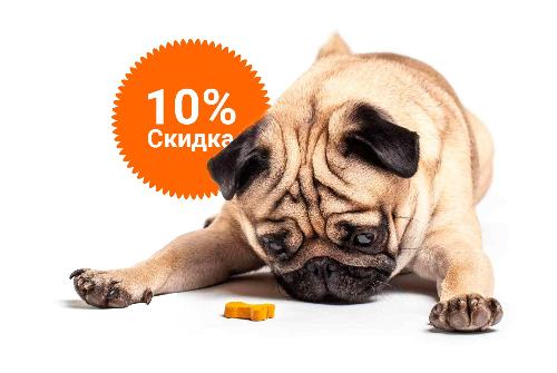 -10% на зоотовары акция в Первоуральске компании Инженер выгодно