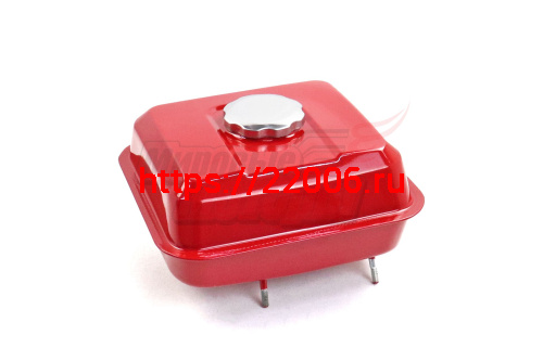 Бензобак 168F/168F-2/170F (красный) 3,0л Бензобак 168F/168F-2/170F (красный) 3,0л