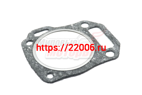 Прокладка головки цилиндра 168F/168F-2 (паронит с обвальцовкой) Россия Прокладка головки цилиндра 168F/168F-2 (паронит с обвальцовкой) Россия