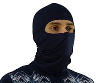 Подшлемник-балаклава (открыта только область для глаз, синего цвета) простой