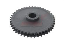 Звезда Буран большая 2х рядная Z43 ведущая (110602054) для цепи старого образца