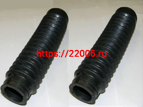 Гофра передней вилки Ява 12В (2 штуки в комплекте) Гофра передней вилки Ява 12В (2 штуки в комплекте)
