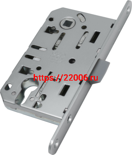 Корпус замка AGB (АГБ) под цилиндр MEDIANA EVOLUTION B01103.50.06.567 с отв. планкой B01000.13 (никель) фото 2 Корпус замка AGB (АГБ) под цилиндр MEDIANA EVOLUTION B01103.50.06.567 с отв. планкой B01000.13 (никель) фото 2