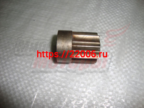 Шестерня вала привода движения колёс KC624S, KCM21, KCM24,KC726S (2016 г.в.), KCD28(7 и 11л.с), KCD30, KCM24(D) (2021г.в.)(KC21-02-25)