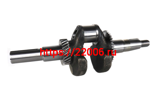 Коленвал 168F-2 (цилиндрический вал d20) (радиус кривошипа 27 мм) (ОРИГИНАЛ, "LIFAN") Коленвал 168F-2 (цилиндрический вал d20) (радиус кривошипа 27 мм) (ОРИГИНАЛ, "LIFAN")