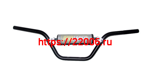 Руль PRO-TAPER алюминиевый с перемычкой на болтах низкий 26мм с подушкой черный Руль PRO-TAPER алюминиевый с перемычкой на болтах низкий 26мм с подушкой черный