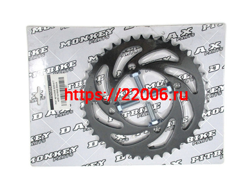 Звезда ведомая 428*41Т с болтами Питбайк Звезда ведомая 428*41Т с болтами Питбайк