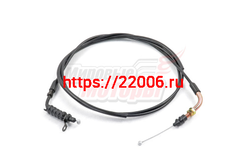 Трос газа GY6-80 с ПЛАНКОЙ