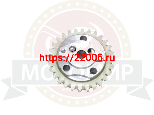 Насос масляный 1Р54 Fighter125, ATV 125 в сборе с шестерней фото 2