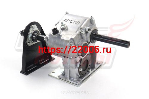 Коробка реверса мотобуксировщика со звездой (CG/CB), с доп. опорой фото 2