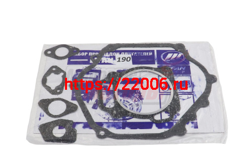 Набор прокладок двигателя Lifan190 обвальцов. (6шт) (Россия) Набор прокладок двигателя Lifan190 обвальцов. (6шт) (Россия)