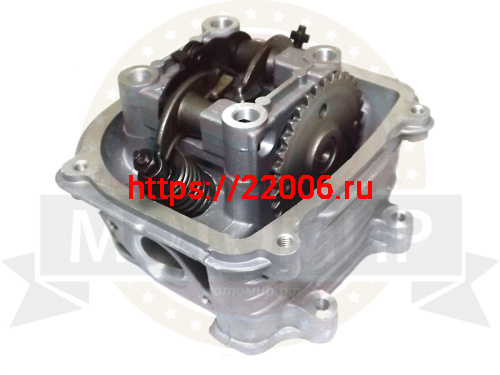 Головка цилиндра 4х такт. в сборе GY6-125 см3 52,4 мм 152QMI с распредвалом фото 2 Головка цилиндра 4х такт. в сборе GY6-125 см3 52,4 мм 152QMI с распредвалом фото 2