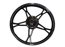 Обод 17" задний литой, барабан. тормоз 1,4-17  Альфа, RAID (стандарт черный) (НАБОР)