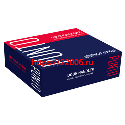 Ручка Punto (Пунто) раздельная K.QR52.PLUTON (PLUTON QR) BL-24 черный фото 3
