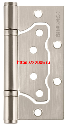 Петля Fuaro (Фуаро) универсальная без врезки IN4500W SN (500-2BB 100x2,5) мат. никель Петля Fuaro (Фуаро) универсальная без врезки IN4500W SN (500-2BB 100x2,5) мат. никель