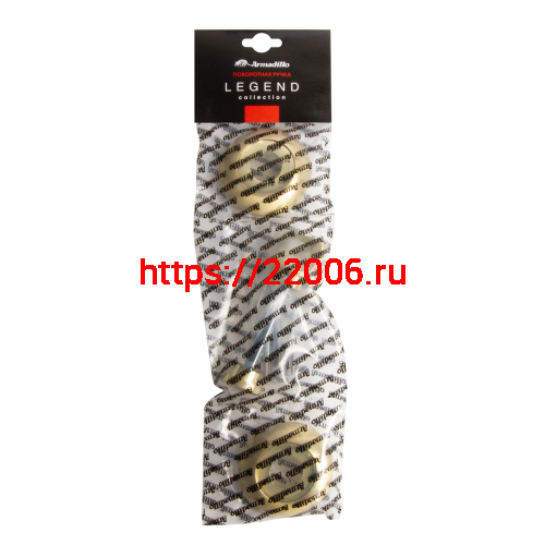 Ручка Armadillo (Армадилло) поворотная BK6.R.LD54 (BK6) SG/GP-4 матовое золото/золото фото 2 Ручка Armadillo (Армадилло) поворотная BK6.R.LD54 (BK6) SG/GP-4 матовое золото/золото фото 2