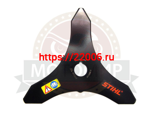 Нож мет. 250мм х 25.4мм х 3 зуба (FS80/87,85,90,100,125/250,130,350) (4112 713 4100) STIHL