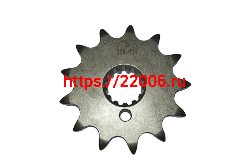 Звезда 13 зуб. (520) (13 шлиц) цепи, ведущая Zongshen (23401-ME30-0000) фото 2