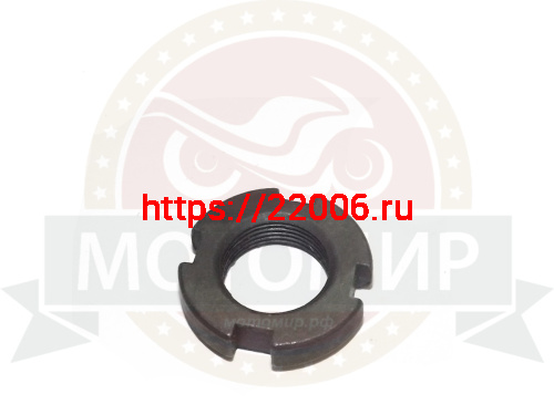 Гайка коленвала CG125-200 (HUNTER)  (М16*1мм) стопорная фото 2