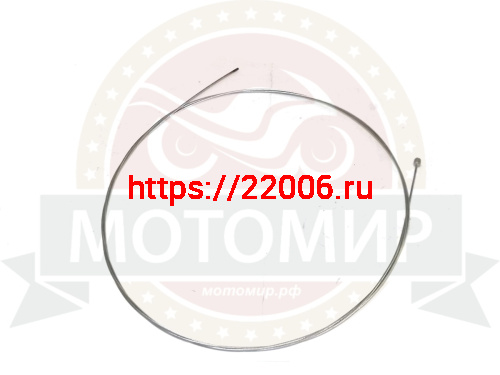 Трос переключения 1800 мм. (толщина 1,2 мм., сталь, гальваническое покрытие) Трос переключения 1800 мм. (толщина 1,2 мм., сталь, гальваническое покрытие)