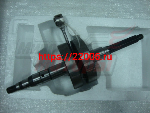 Коленвал Yamaha JOG50 (2JA) шлицы 15 зуб, D13мм, палец 10мм Коленвал Yamaha JOG50 (2JA) шлицы 15 зуб, D13мм, палец 10мм