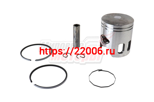 Поршень 44 мм Yamaha JOG70 (c кольцами, пальцем (d10), стопорными кольцами) Поршень 44 мм Yamaha JOG70 (c кольцами, пальцем (d10), стопорными кольцами)