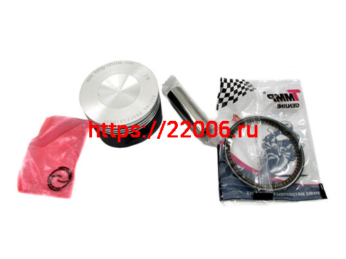 Поршень в сборе 139FMB 110сс 52.4мм std стандартный тефлон ТММР