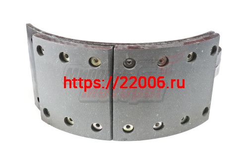 Колодка тормозная передняя 14 отверстий HOWO (199000440031) Колодка тормозная передняя 14 отверстий HOWO (199000440031)