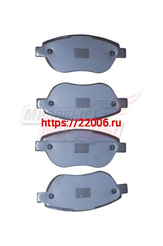 Колодки тормозные передние Emgrand EC7, FE-1,2 (1064001724)