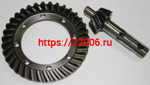 Коническая пара задней передачи Урал 8 зубьев (заводская)