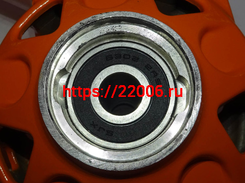 Обод 17" передний литой, диск. тормоз 2,5-17 NITRO200 XY200-9 6 отв. (ось 15мм) (54020262) фото 3 Обод 17" передний литой, диск. тормоз 2,5-17 NITRO200 XY200-9 6 отв. (ось 15мм) (54020262) фото 3