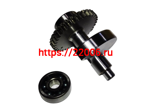 Блансирный вал нижний с подшипниками в сборе CGB200 (Е9-12,13,14) Блансирный вал нижний с подшипниками в сборе CGB200 (Е9-12,13,14)