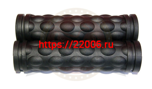 Грипсы для велосипеда 110мм, резина, черные (EHG-02) Грипсы для велосипеда 110мм, резина, черные (EHG-02)