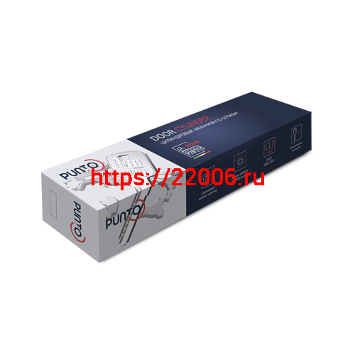 Цилиндровый Punto (Пунто) механизм Z3000Key90(35+10+45) СP хром фото 3