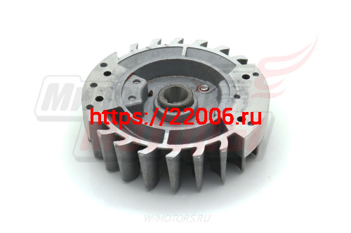 Маховик "Цыганка" 45-18К 52-20К в сборе с металл. собачками (Forza/Forvard/Patriot/BGT) фото 2 Маховик "Цыганка" 45-18К 52-20К в сборе с металл. собачками (Forza/Forvard/Patriot/BGT) фото 2