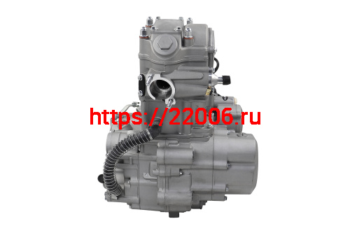 Двигатель 170MM (CB250) ZONGSHEN жидкостное охлаждение (патрубки, педаль п/п, кикстартер)
