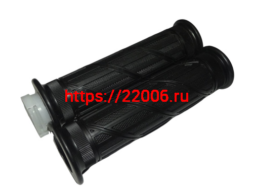 Ручка руля правая (газа) TRICKLER 2 в сборе (с резинкой) + ручка левая (резиновая) Ручка руля правая (газа) TRICKLER 2 в сборе (с резинкой) + ручка левая (резиновая)