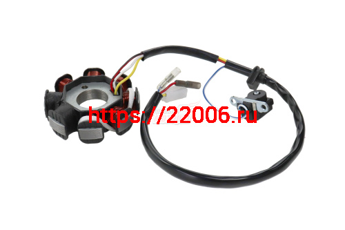 Зажигание 4х такт.двиг. FT50 (cтатор GY6-50) 8 катушек (без маховика)