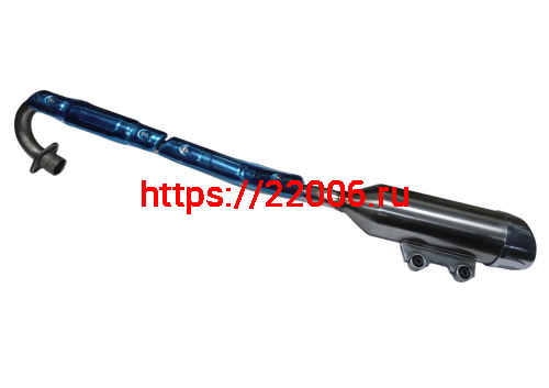 Глушитель ATV SPORTY 250 в сборе с коленом (137315) Глушитель ATV SPORTY 250 в сборе с коленом (137315)