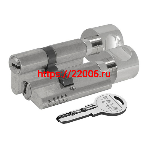 Цилиндровый механизм Kale kilit (Кале килит) с вертушкой 164 OBS SCE/120 (40+10+70) mm никель 5 кл. фото 3 Цилиндровый механизм Kale kilit (Кале килит) с вертушкой 164 OBS SCE/120 (40+10+70) mm никель 5 кл. фото 3