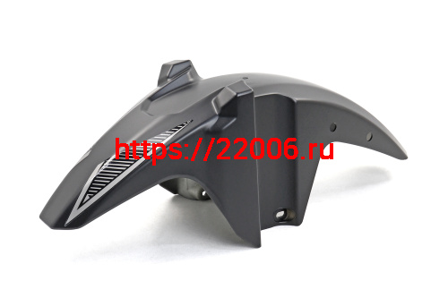 Крыло переднее Alpha ANDES черное матовое фото 2 Крыло переднее Alpha ANDES черное матовое фото 2