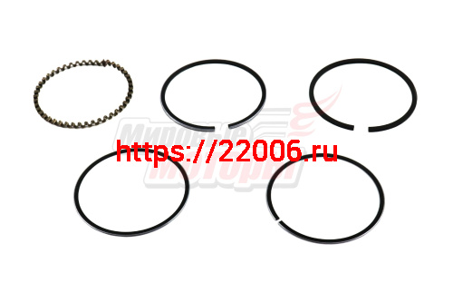 Кольца поршневые 44 мм дв.4х такт.(QMB139) норма SEE