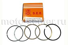 Кольца поршневые SEE Delta 110 std 52.4 мм 4Т стандартные