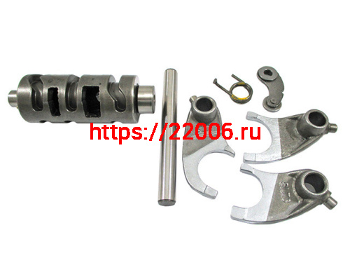 Вал с вилочками переключения передач 154FMI TTR125 Вал с вилочками переключения передач 154FMI TTR125