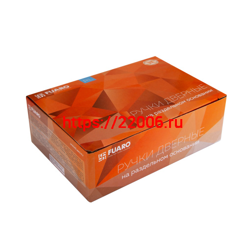 Ручка Fuaro (Фуаро) раздельная K.RL52.REDLINE (RED LINE RL) BL-24 черный фото 3