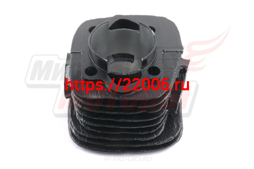 Цилиндр F80 (d47) ЧЁРНЫЙ (крепёжное расстояние под шпильки впуск.патрубка 32 мм) фото 3