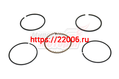 Кольца поршневые 44 мм дв.4х такт.(QMB139) норма YABEN-60