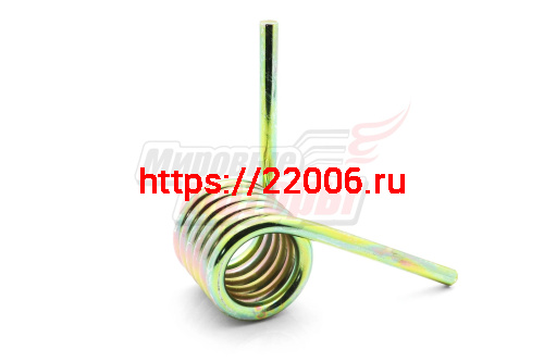 Пружина Буран катков короткая ЛЕВАЯ шт. (завод, Россия) (120 град.) Пружина Буран катков короткая ЛЕВАЯ шт. (завод, Россия) (120 град.)