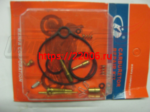 Ремкомплект карбюратора Honda Dio 50 (без поплавка) Ремкомплект карбюратора Honda Dio 50 (без поплавка)