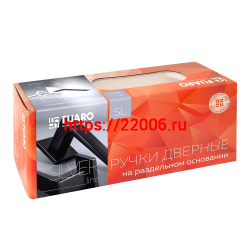 Ручка Fuaro (Фуаро) раздельная K.SL52.PRIZMA (PRIZMA SL) BL-24 черный фото 3 Ручка Fuaro (Фуаро) раздельная K.SL52.PRIZMA (PRIZMA SL) BL-24 черный фото 3